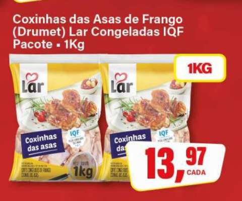 Coxinhas das Asas de Frango (Drumet) Lar Congeladas IQF Pacote