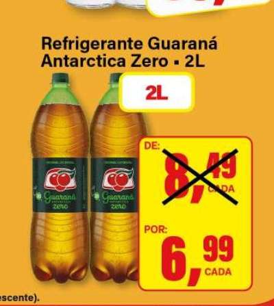 Refrigerante Guaraná Antarctica Zero 2L