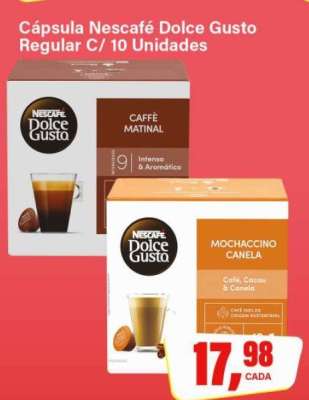 Cápsula Nescafé Dolce Gusto Regular C/ 10 Unidades