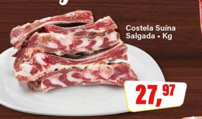 Costela Suína Salgada - Kg
