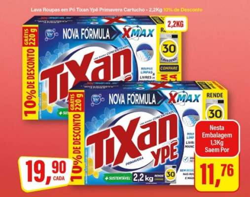 Tixan Ypê Primavera Cartucho