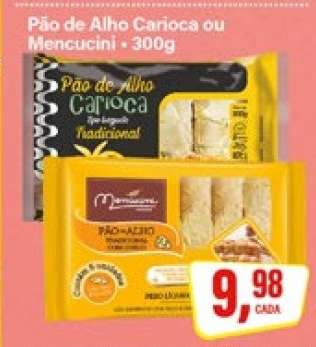 Pão de Alho Carioca ou Mencucini