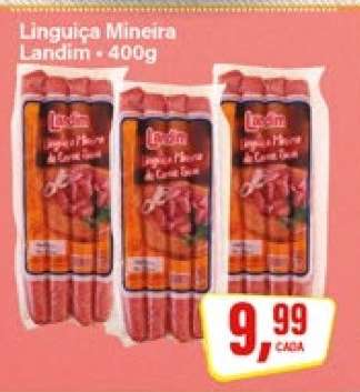 Linguiça Mineira Landim - 400g