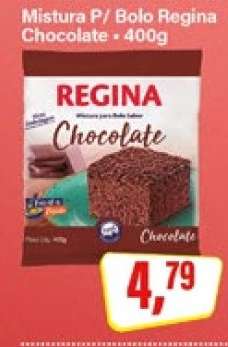 Mistura P/ Bolo Regina Chocolate