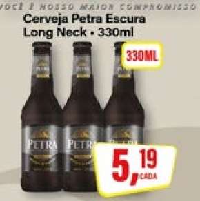 Cerveja Petra Escura Long Neck