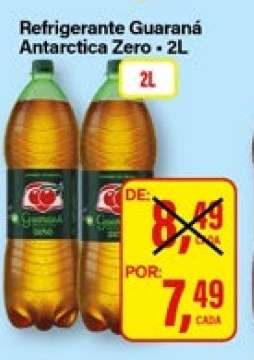 Refrigerante Guaraná Antarctica Zero