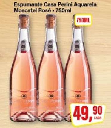 Espumante Casa Perini Aquarela Moscatel Rosé