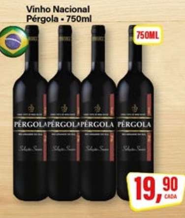 Vinho Nacional Pérgola - 750ml