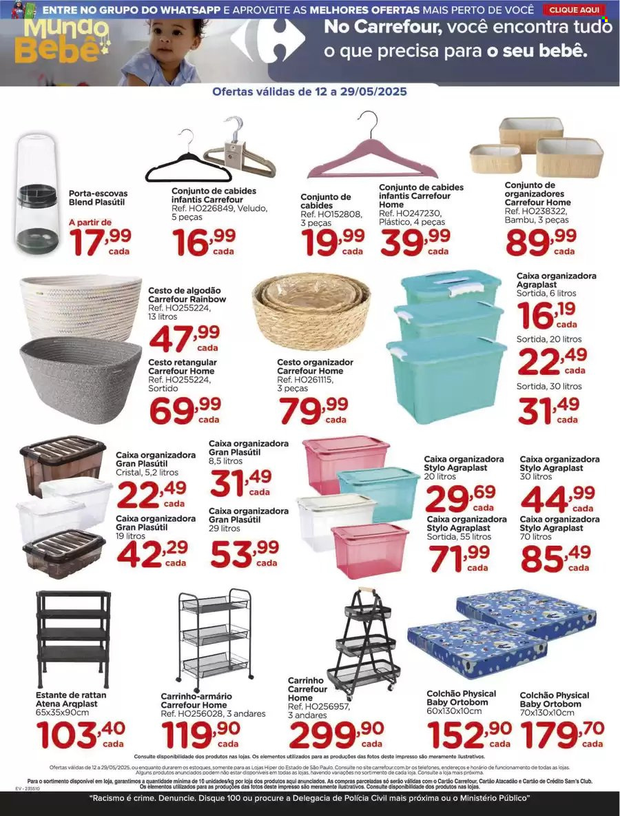 Encarte Carrefour Hiper  - 12.05.2025 - 29.05.2025.