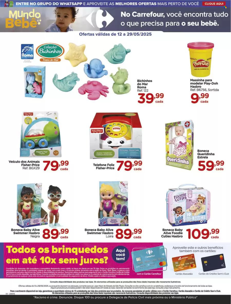 Encarte Carrefour Hiper  - 12.05.2025 - 29.05.2025.